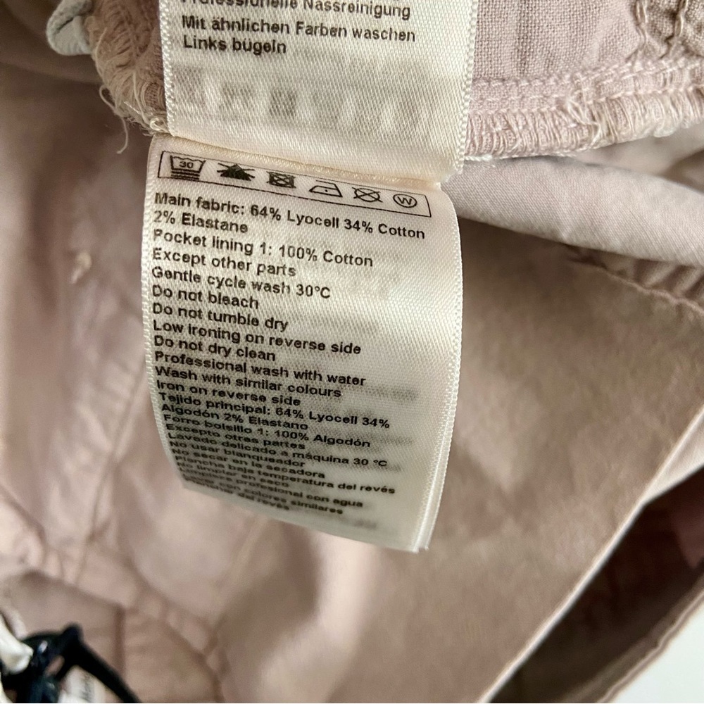 NEW Ba&Sh Prisme Shorts Mauve Size M $220 - Picture 7 of 7